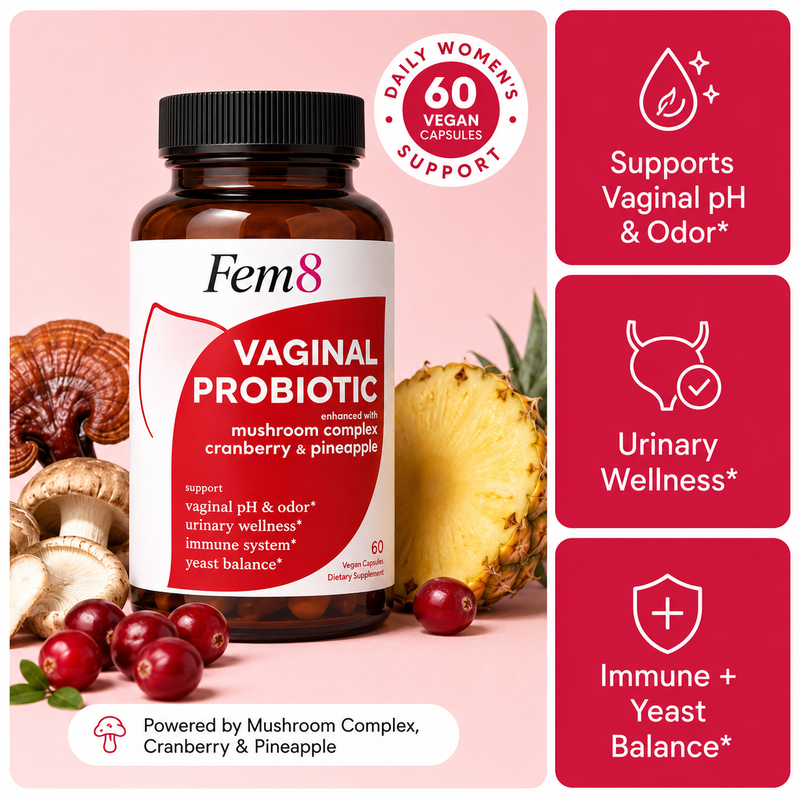 Results in 14 Days" Vaginal Health Starter Kit By FEM8