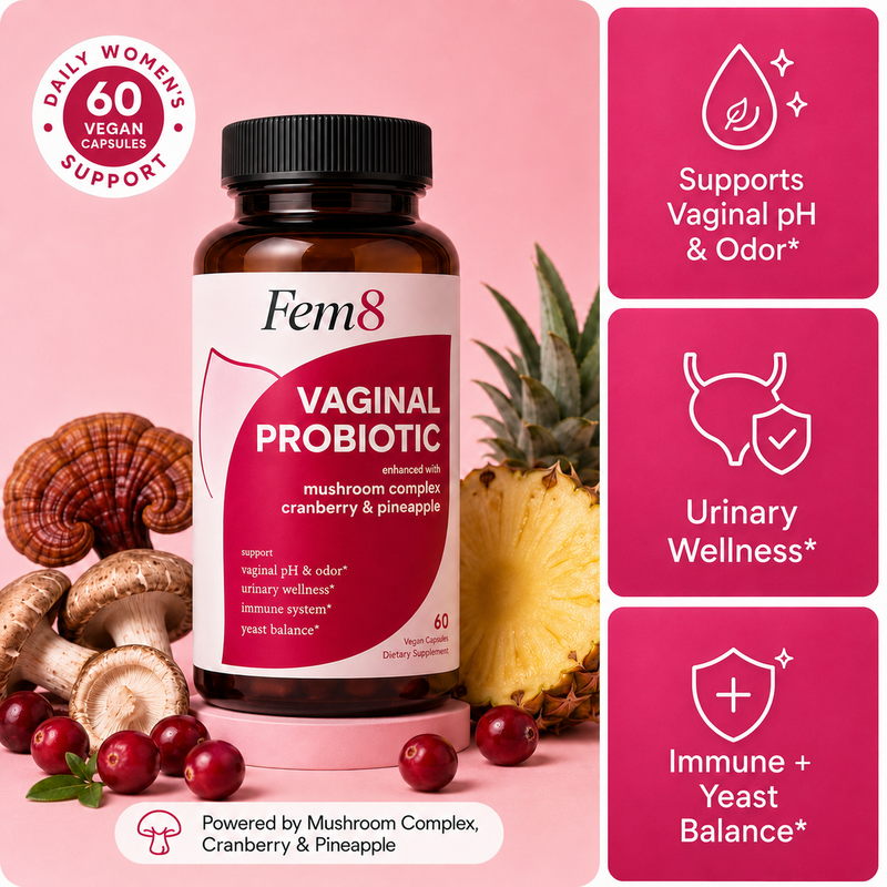 Results in 14 Days" Vaginal Health Starter Kit By FEM8
